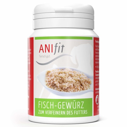 Hund Katze B.A.R.F. Hundefutter Nahrungsergänzungen Snacks Fisch-Gewürz 20g 1 Stück -1- Anifit